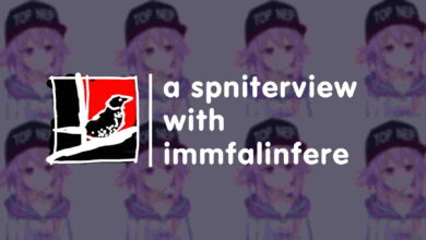Photo of a spinterview with imfallinfree: avian amateur