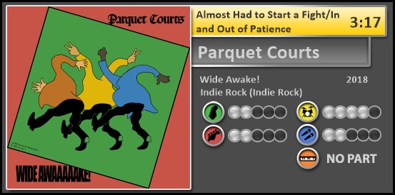 Parquet Courts – Almost Had to Start a Fight / In and Out of Patience  Lyrics