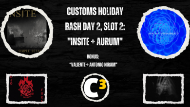 Photo of Customs Holiday Bash Day 2, Slot 2: “Insite + Aurum” (Bonus: “Valiente + Antonio Niram”)