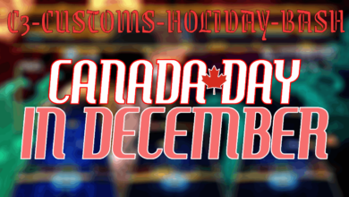 Photo of Customs Holiday Bash Day 10, Slot 2: Canada Day in December!